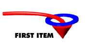 Arrow, Down, Right, First Item