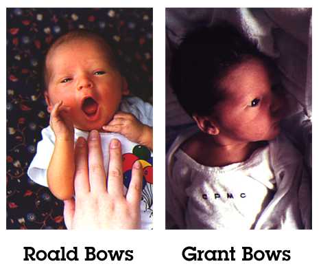 Photographs of Roald and Grant Bows
